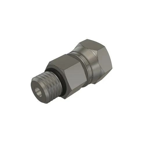 Adapter, SAE/ORB Male x NPT Female Swivel