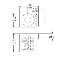 Deltrol 10196-60 Solenoid Coil,Stud Connector,10v DC,08 Series,16 Watt