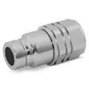 5/8″ Flat Face High Flow Hydraulic Quick Connect Coupler Set,3/4″ NPT Thread