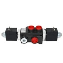 Hydraulic Monoblock Solenoid Directional Control Valve,1 Spool,13 GPM,12V DC