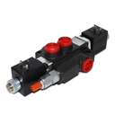 Hydraulic Monoblock Solenoid Directional Control Valve,1 Spool,13 GPM,12V DC