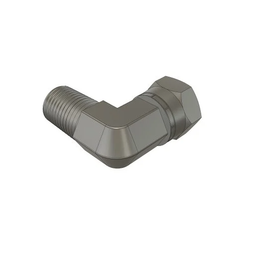 90 Degree Elbow,NPT Male x NPT Female Swivel