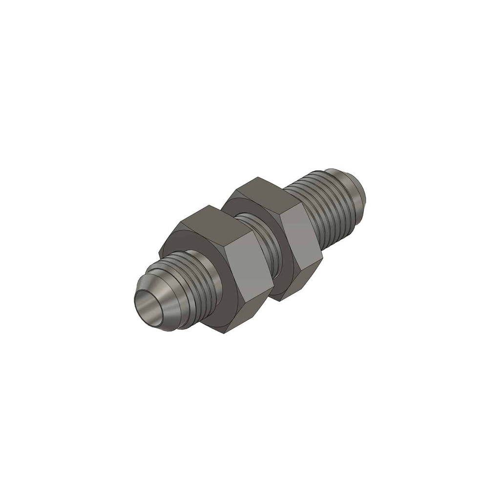 Adapter,JIC Male x JIC Bulkhead