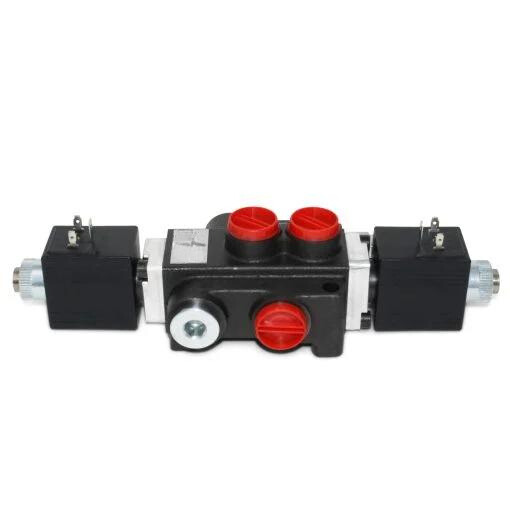 Hydraulic Monoblock Solenoid Directional Control Valve,1 Spool,21 GPM