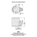 Hydraforce 4303712 Solenoid Valve Coil,Deutsch Connector,12V DC,10 Series