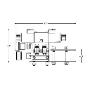 Rear Hydraulic Valve Kit with Front Third Function for John Deere 1023E,1025R,1026R Tractors