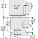 Solenoid Operated Shut Off Valve,2 Way,Normally Open,#8 SAE Ports