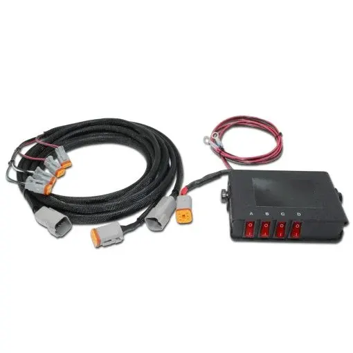 Hydraulic Multiplier Kit,4 Circuit Selector Valve and Switch Box Control