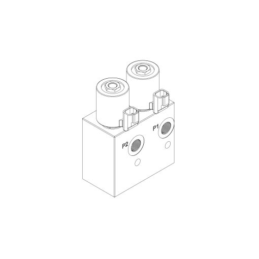 Hydraulic Multiplier,SCV Splitter / Diverter Valve with Command Control Switch