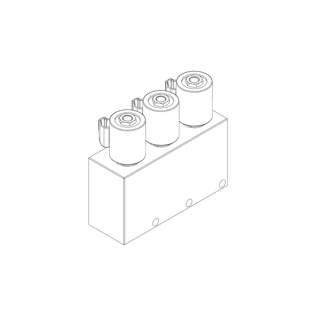 Hydraulic Multiplier Kit,3 Circuit Selector Valve and Switch Box Control