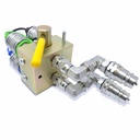 Manual Hydraulic Multiplier,SCV Splitter / Diverter Valve Kit with Couplers