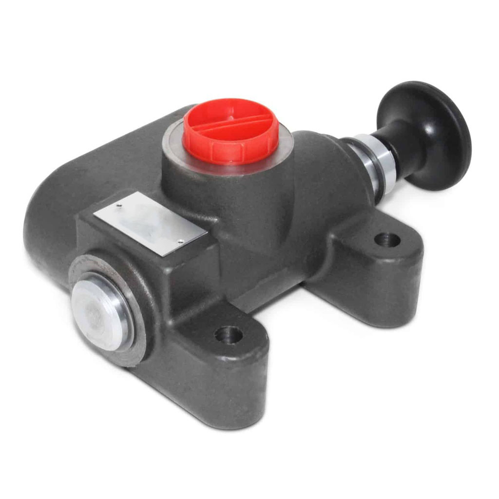 Manual Hydraulic Selector Valve,3-Way,2 Position,31 GPM,#12 SAE Ports