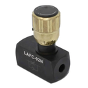 Hydraulic In-Line Adjustable Variable Flow Control Valve w/ Free Reverse Flow,1/8″ NPT Ports