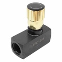 Hydraulic In-Line Adjustable Variable Flow Control Valve w/ Free Reverse Flow,3/4″ NPT