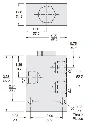 Hydraulic Pump Flow Divider / Combiner,50:50,4-12 GPM