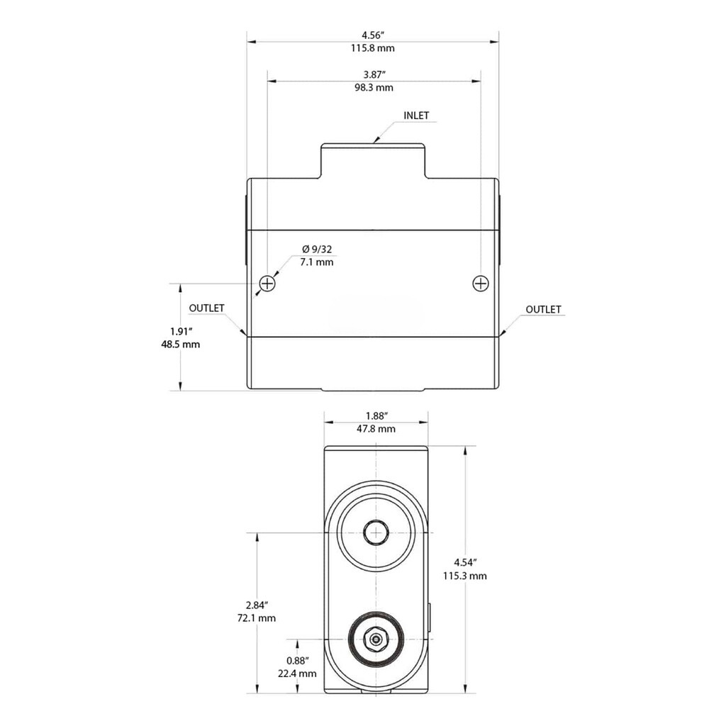 Hydraulic Proportional Flow Divider Valve,50:50,8 GPM,3/8″ NPT Ports