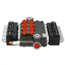 Monoblock Hydraulic Directional Control Valve,4 Spool,21 GPM