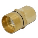 1-1/4″ NPT Wet-Line Wing Nut Hydraulic Quick Disconnect Male Coupler