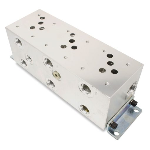 3 Valve Manifold Subplate,D05,Series,#12 SAE Ports