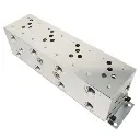 4 Valve Manifold Subplate,D05,Parallel,#12 SAE Ports