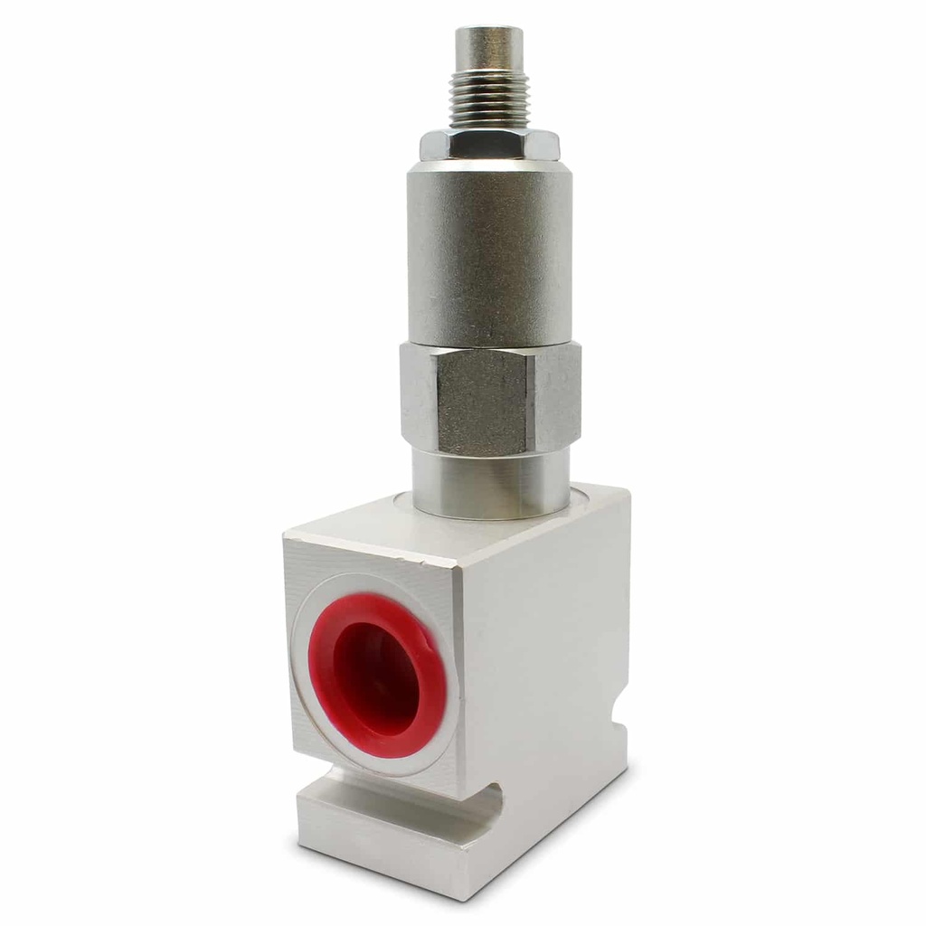 Adjustable Pressure Relief Valve; Direct-Acting; 20 GPM; 3000 PSI; #8 SAE Ports