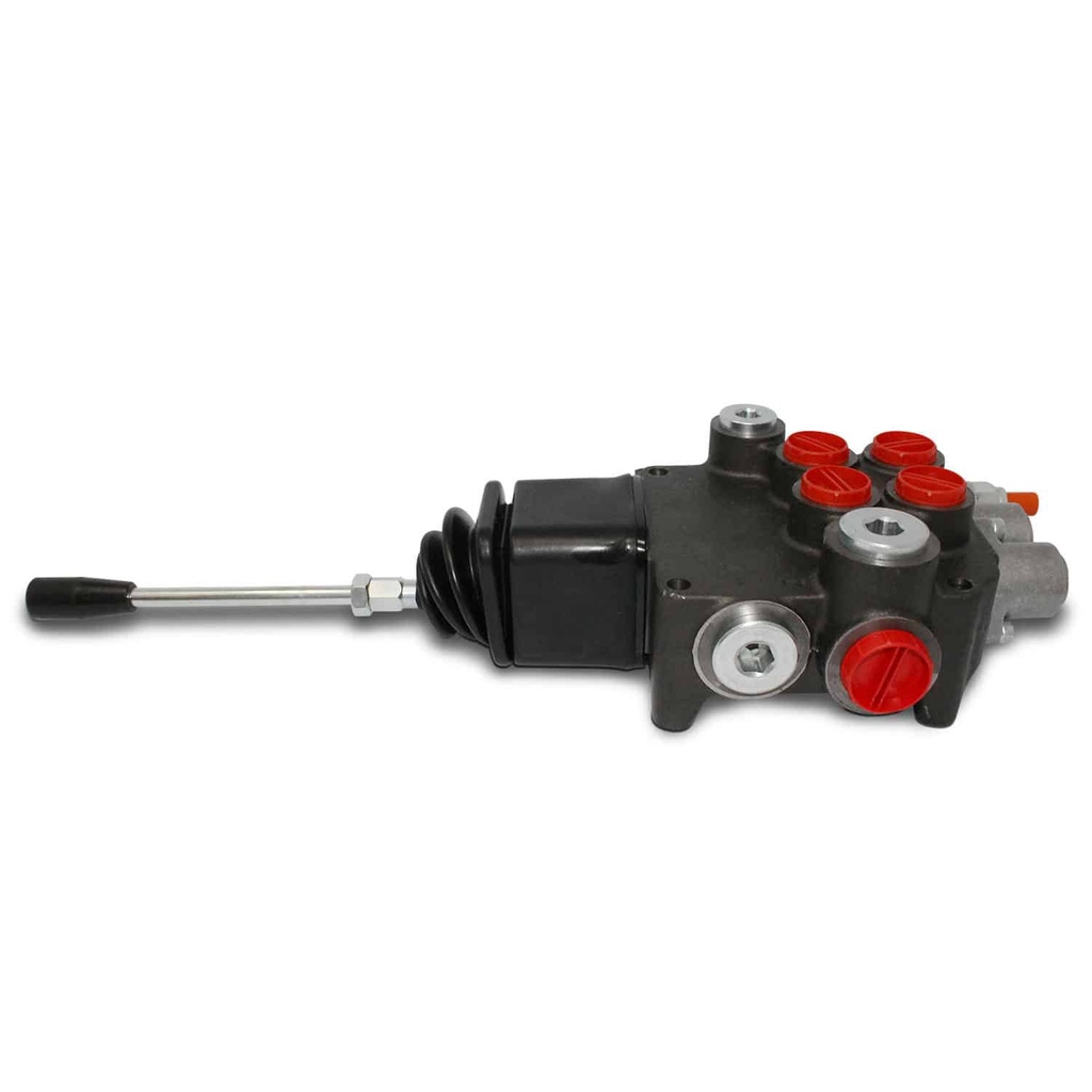 Hydraulic Directional Control Valve for Tractor Loader w/ Joystick,2 Spool,21 GPM