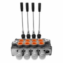 Monoblock Hydraulic Directional Control Valve,4 Spool,31 GPM