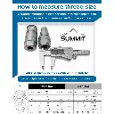 Flat Face to Ag ISO Style Coupler Adapter Set