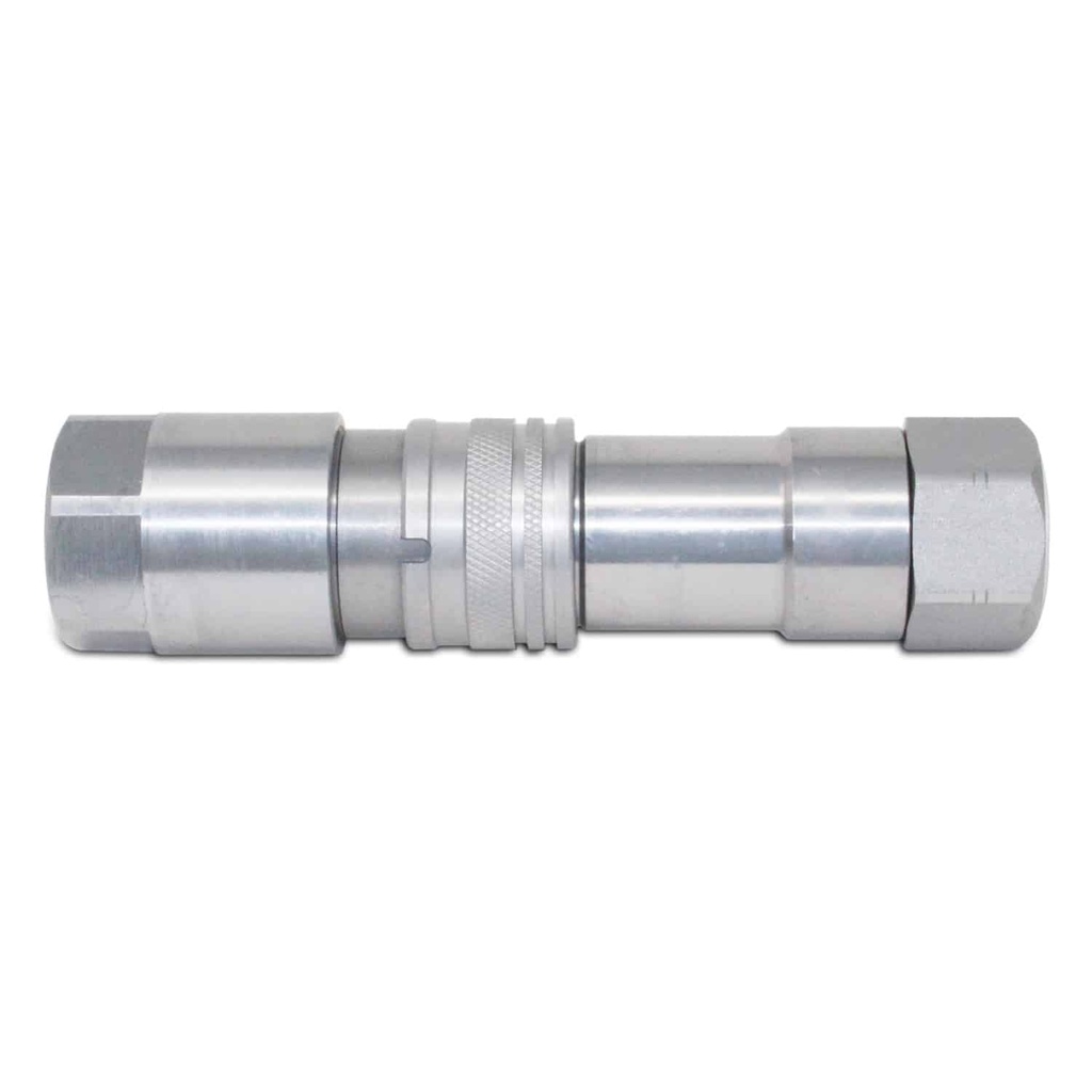 Flat Face Connect Under Pressure Hydraulic Quick Connect Coupler Set,1/2″ NPT Thread