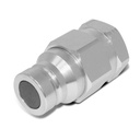 1″ Flat Face High Flow Hydraulic Quick Connect Male Coupler,1″ NPT Thread