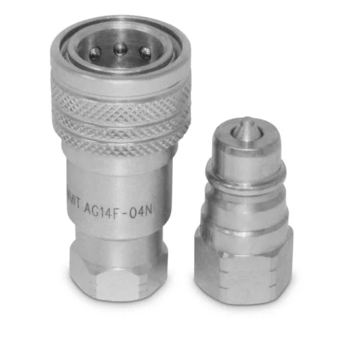 1/4″ Ag Hydraulic Quick Connect Coupler Set, 1/4″ NPT Thread