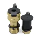 3/8″ NPT ISO 7241-B Brass Quick Disconnect Hydraulic Coupler Set