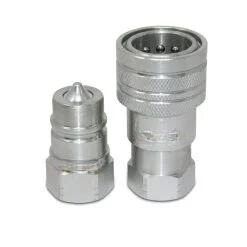 1/2″ NPT ISO 7241-B Quick Disconnect Hydraulic Coupler Set