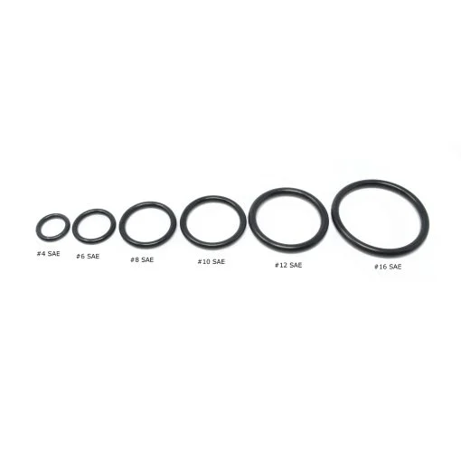 O-Rings For SAE (O-Ring Boss; ORB) Thread; Sizes #4,#6,#8,#12,#16