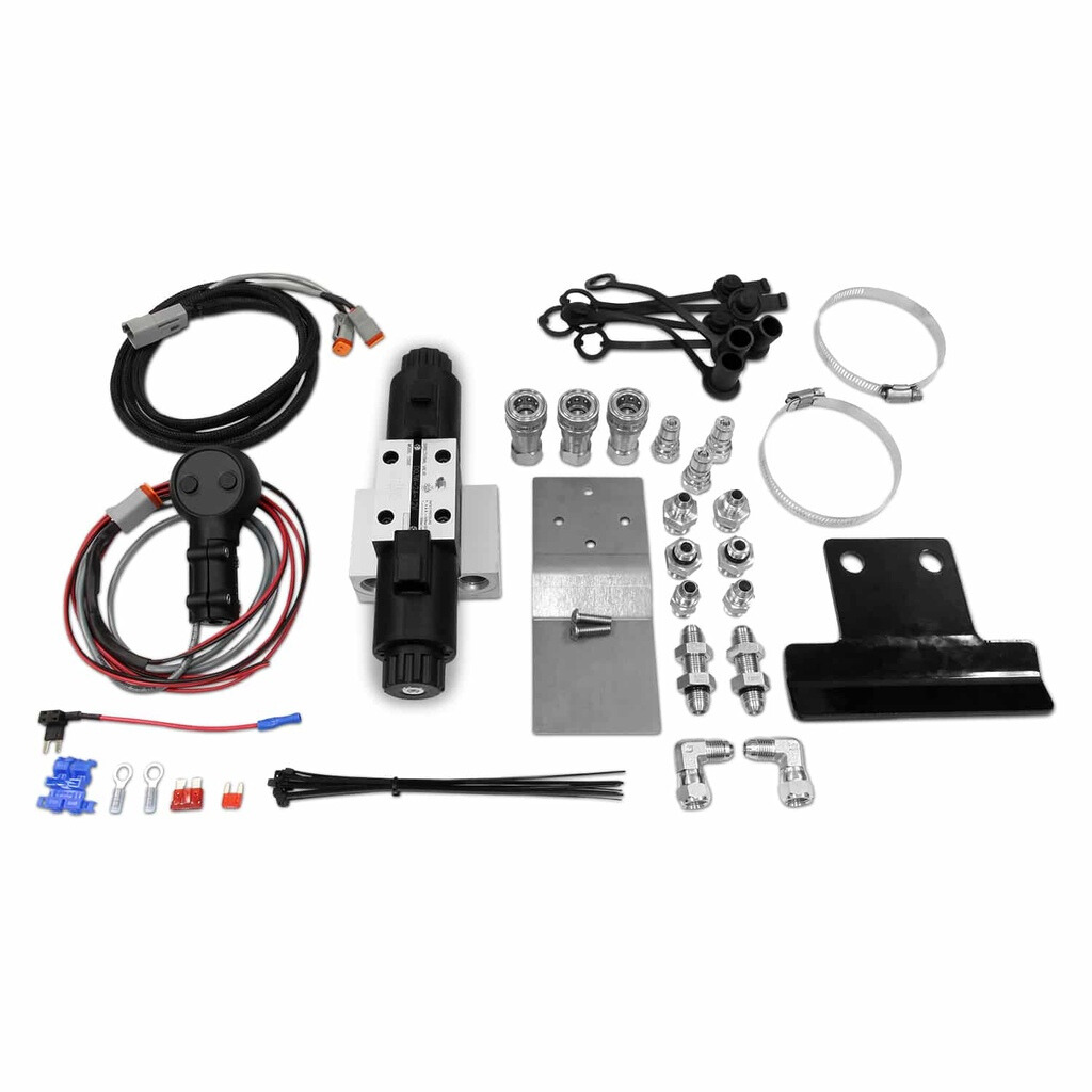 Universal Hydraulic Third Function Valve Kit w/ Joystick Handle,15 GPM