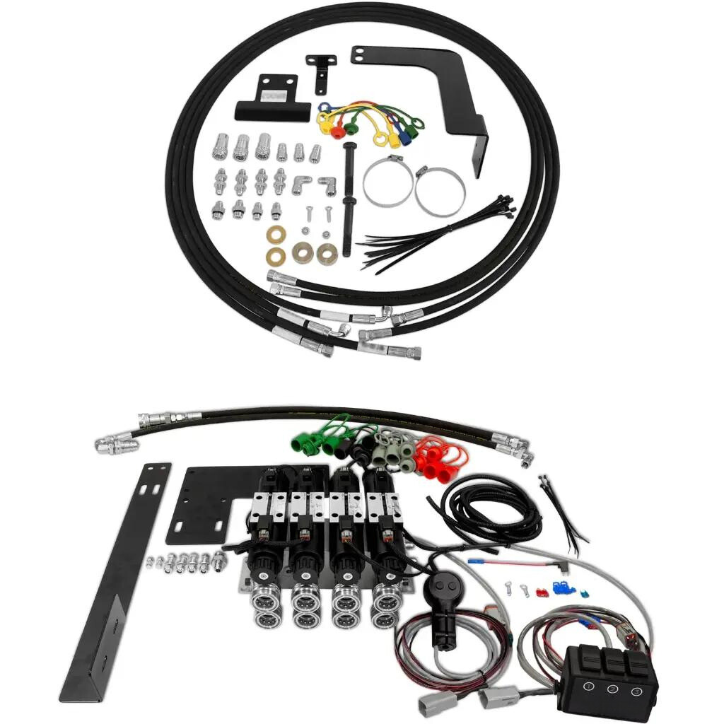 Rear Hydraulic Valve Kit with Front Third Function for John Deere 3033R,3038R,3039R,3045R,3046R Series Tractors