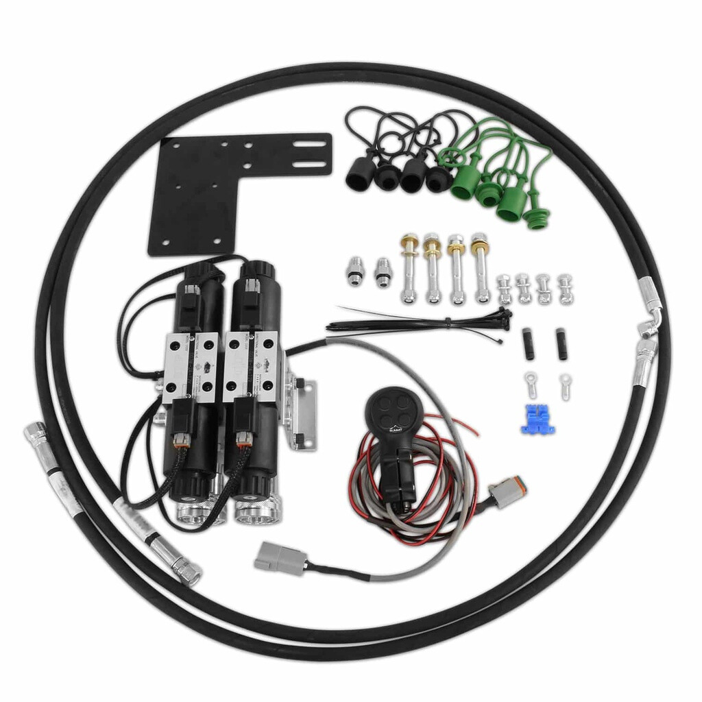 Rear Hydraulic Valve Kit with Front Third Function for Kubota BX1860,BX1870,BX2360,BX2370,BX2660,BX2670,BX1880,BX2380,BX2680 & BX23S Series Tractors