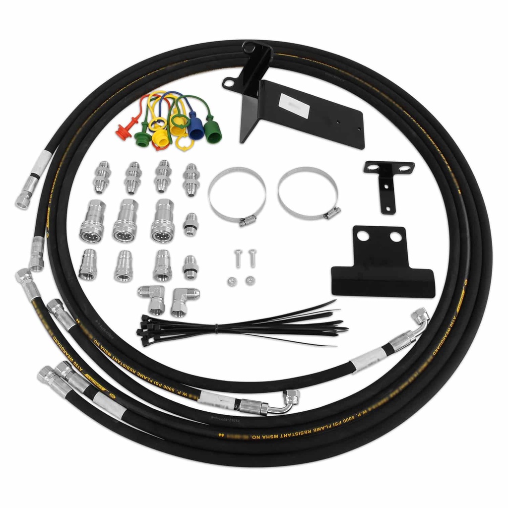 Front Third Function Add-On to EVK Rear Remote Kit for John Deere 3033R,3038R,3039R,3045R,3046R