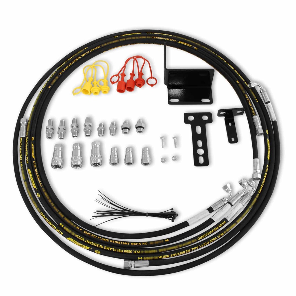 Front Third Function Add-On to Rear Remote Kit for Bobcat CT2025,CT2035,CT2040,CT2535,CT2540 Series Tractors