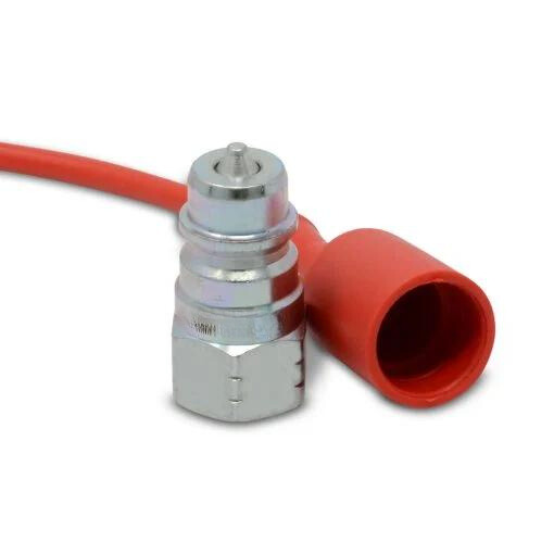 1/4″ Ag Hydraulic Quick Connect Male Coupler, 1/4″ NPT Thread