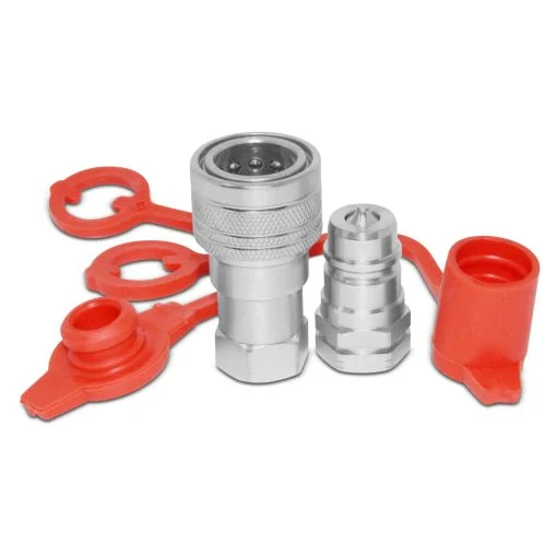 3/8″ Ag Hydraulic Quick Connect Coupler Set, 3/8″ NPT Thread