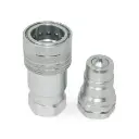 1″ Ag Hydraulic Quick Connect Coupler Set, 1″ NPT Thread