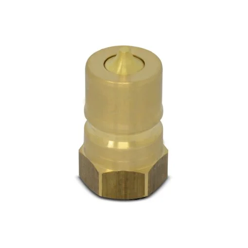 3/8″ NPT ISO 7241-B Brass Quick Disconnect Hydraulic Male Coupler