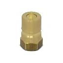 1″ NPT ISO 7241-B Brass Quick Disconnect Hydraulic Male Coupler