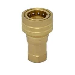 3/8″ NPT ISO 7241-B Brass Quick Disconnect Hydraulic Female Coupler