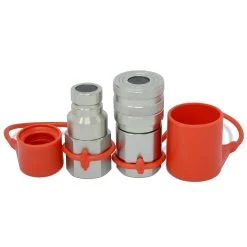 3/4″ Flat Face High Flow Hydraulic Quick Connect Coupler Set,3/4″ NPT Thread