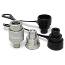 3/8″ 10000 PSI High Pressure Hydraulic Quick Coupler Set with Cap and Plug