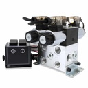 Electric Hydraulic Double Acting Directional Control Valve,2 Spool,15 GPM