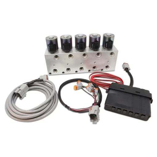 Hydraulic Multiplier Kit,4 Circuit Selector Valve and Switch Box Control