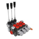 Monoblock Hydraulic Directional Control Valve,3 Spool,11 GPM